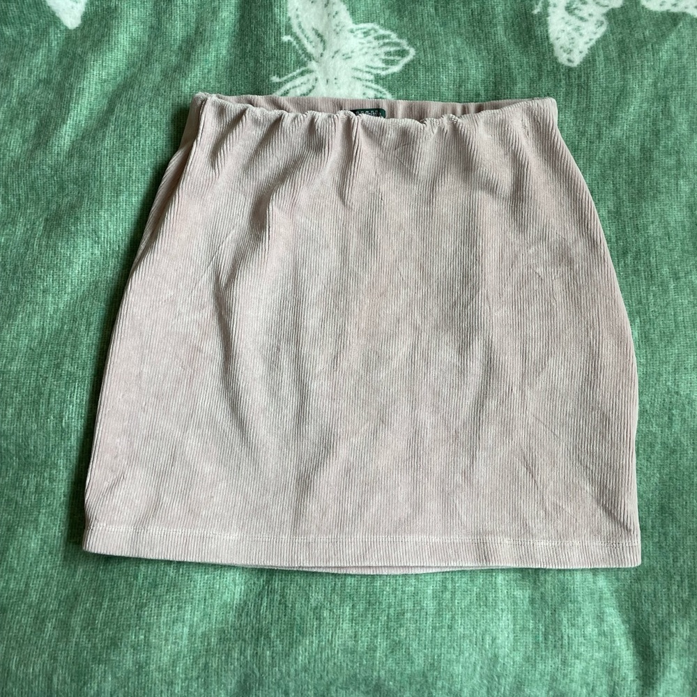 Wild Fable soft velvet corduroy mini skirt